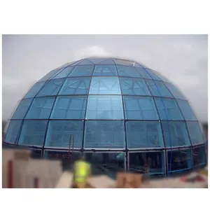 Engineered Licht Stalen Frame Gebouw Glas Dome Huis