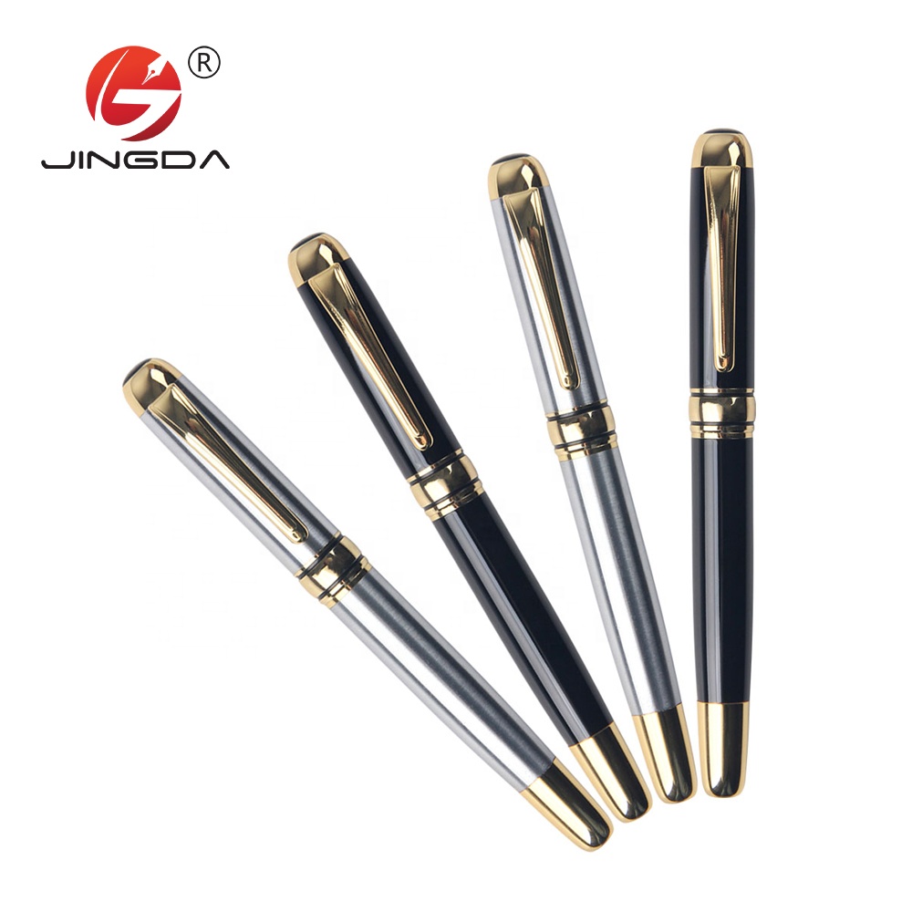 Новая модель Jinhao, металлическая перьевая ручка хорошего качества с пользовательским логотипом