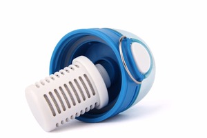 Pieghevole Bottiglia di <span class=keywords><strong>Acqua</strong></span> Con Filtro A Carbone Attivo Set Da Viaggio Bottiglie - Product Image 3