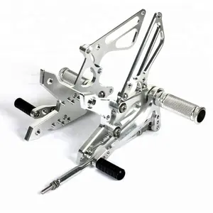 CNC Billet Adjustable Motorcycle Rear Sets Footrest Supplier