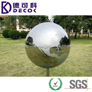 50cm बड़े धातु आधा क्षेत्र खोखले स्टेनलेस स्टील आधा क्षेत्र - Product Image 4