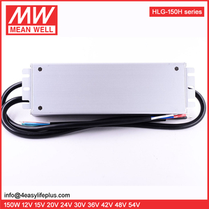 Meanwell 150W 24V Dimmable LED Điều Khiển Chống Thấm Nước IP67 HLG-150H-24B Điện Áp Không Đổi + Dòng Điện Không Đổi - Product Image 3