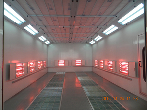 Cabina di verniciatura a spruzzo per auto di alta qualità per negozio di vernici - Product Image 6