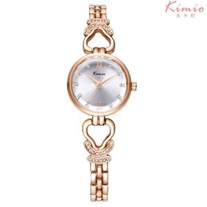 Alloy band women watch with <span class=keywords><strong>Rose</strong></span> gold plating - Product Image 1