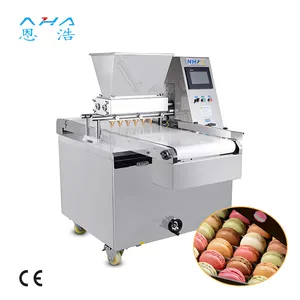 Eclair making machine cupcakes filling machine cookies biscuit macaron making machine for sale