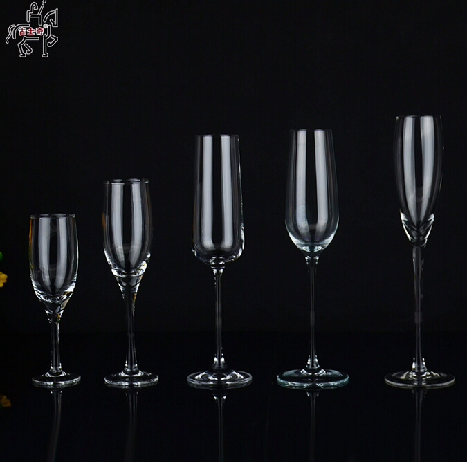 Wedding Crystal Goblet Champagne Wine Glass Flute Cup