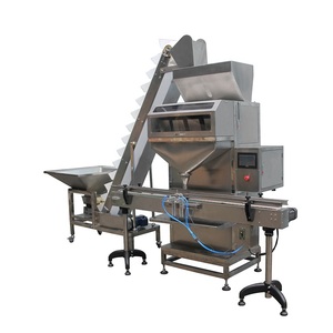 Pesadora lineal automática de 4 cabezales para gránulos, granos de café, arroz, embalaje, barril de papel de vidrio, Motor eléctrico, componentes PLC, 1 unidad - Product Image 5