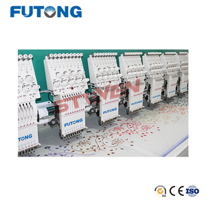 Máquina <span class=keywords><strong>de</strong></span> Bordar Computarizada <span class=keywords><strong>de</strong></span> 12 Cabezas, Máquina <span class=keywords><strong>de</strong></span> Bordar Plana Automática - Product Image 2