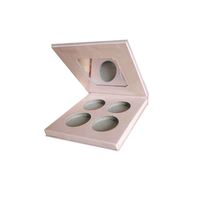 Boîte cosmétique vide, 21 Designs personnalisés, emballage en carton magnétique, boîte de maquillage, Palette d'ombres à paupières