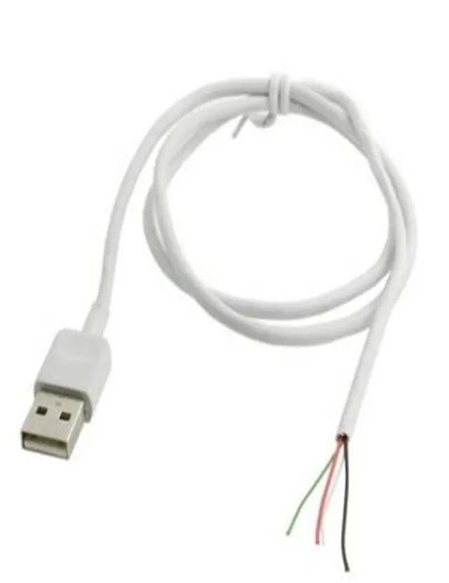 Di fabbrica Su Misura USB A Maschio A Open End filo di saldatura personalizza il cavo usb//