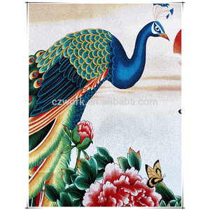 80*180cm di alta qualità Jacquard floreale arte della parete meravigliosa pittura floreale Fine inchiostro coordinazione penna commisurata Aubusson tessuto - Product Image 3