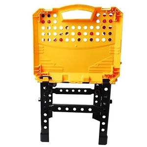 Établi électrique <span class=keywords><strong>jouet</strong></span> 73 pièces Établi électrique pour enfants Ensemble de construction d'établi avec outils et perceuse électrique pour les tout-petits - Product Image 2