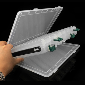 PP 14 Cells Plastic Containers Storage Fishing Lures Fishing <strong>Tackle</strong> <strong>Box</strong> - Product Image 3