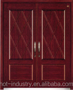 Puerta doble blindada de pavo de acero con todos los accesorios, cerradura, mango de acero inoxidable, bisagras, visor - Product Image 6