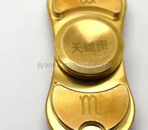 Quay Bộ Phận Lắp Ráp Đồng Thau Nhôm Tay Spinner Phần Tay Kim Loại Spinner