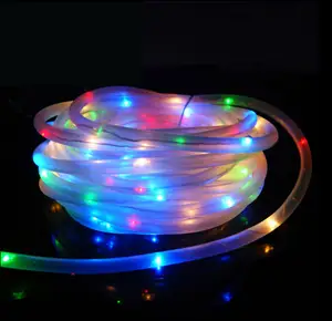 The multifunctional battery operated led rope light lights 8 functions string outdoor