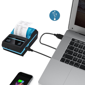 Impresora de Etiquetas y Recibos Portátil de Doble Modo Milestone MHT-P16 de 58 mm, Inalámbrica BT+USB, sin Tinta, de Plástico, para Mini Mercados, Supermercados - Product Image 3