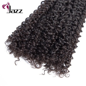Tissage en lot mongol avec fermeture à l'avant, cheveux <span class=keywords><strong>afro</strong></span> crépus et bouclés - Product Image 4