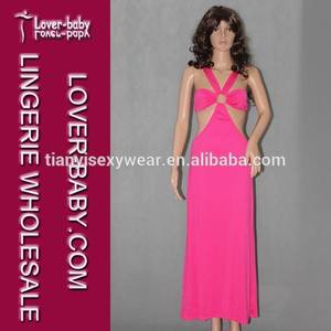 schöne Schönheit rose bh design nachthemd abendkleid partykleid westliche kleider party kleider - Product Image 1