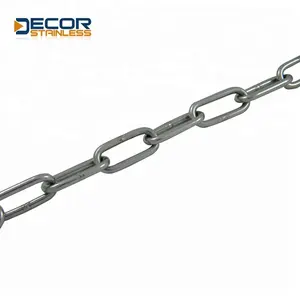 Chain Stainless Stainless Steel Marine Grade Lifting Long And Short Link Chain