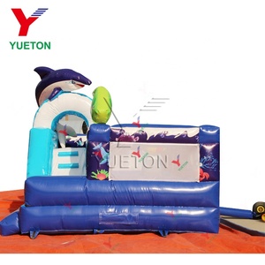 Offre Spéciale zoo thème océan aire de jeux <span class=keywords><strong>gonflable</strong></span> ventre plage dauphin plein d'entrain saut videur à vendre - Product Image 3