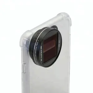 Kamera Lensa Kapkur Anamorphic Lens HD 4 K 1.33X lensa Optik untuk smartphone