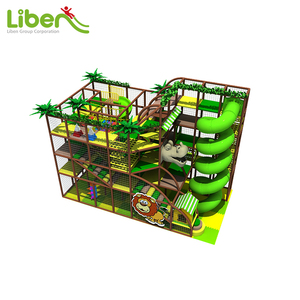Parc de jeu intérieur pour enfants, thème <span class=keywords><strong>Jungle</strong></span>, avec glissière tubulaire, - Product Image 2