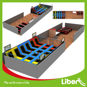 La Fábrica de China ASTM Estándar de <span class=keywords><strong>Interior</strong></span> Gimnasio <span class=keywords><strong>Cama</strong></span> Elástica Rectangular para La Venta - Product Image 1