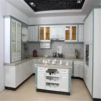 De alta calidad del Gabinete de cocina del MDF diseños simples fabricante