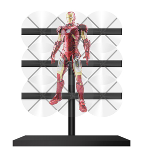 Giwox megavsn 3D Hologram video tường đồng bộ hóa bởi 9 đơn vị 65P LED Fan hiển thị video tường 3D Hologram Fan - Product Image 5