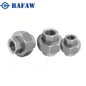 ASTM A105 Mạ Kẽm Thép Rèn Phụ Kiện Đường Ống Nam Threaded Liên Fitting