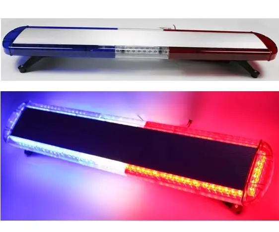 Led Lightbar Met Tir 6 Led Module, En 18 Modules Totaal Heeft 108 Leds, Gebruik Aan Dak Mount Voertuig Strobe Lichtbalk