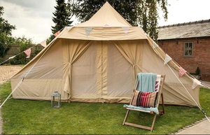 Extérieur Imperméable Beige couleur cloche tente Mongolie <span class=keywords><strong>Yourte</strong></span> <span class=keywords><strong>à</strong></span> <span class=keywords><strong>vendre</strong></span> - Product Image 2