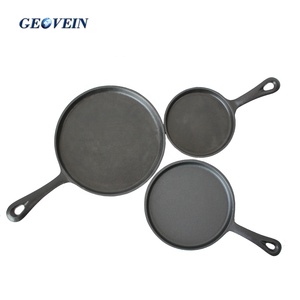 Poêle à crêpe antiadhésive, 1 pièce, poêle ronde en fonte de haute qualité - Product Image 3