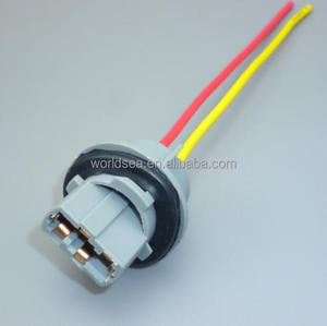 LED Light Bulb Car Truck Connector Wedge T20 <strong>Single</strong> <strong>Socket</strong> - Product Image 1