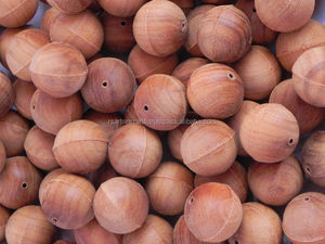 Cuentas de pulsera de sándalo antiguo Color natural suelto para manualidades-RIDDHI SIDDHI - Product Image 2