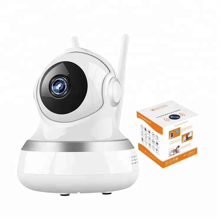 WiFi Home Security Surveillance Camera untuk Bayi/Tua/Pet/Nanny Memantau