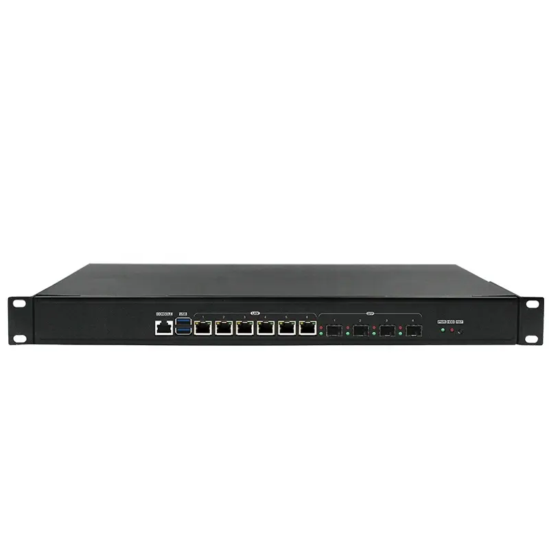 Piesia 1U Rack Mount LGA1151 H110 Chipset 6LAN 4SFP Networking Security Firewall Appliance Network Computer