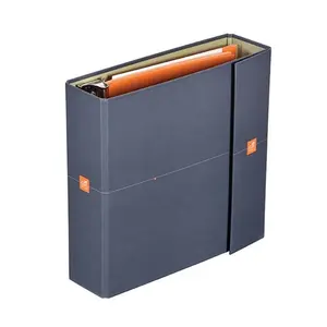 Aangepaste 3 Flap Papier Kartonnen Map Documenten Houder Ringband Doos - Product Image 1