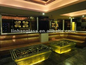 Mesas de Bar de cristal redondas modernas para discotecas, salones, hoteles y KTVs fabricados en la provincia de Guangdong - Product Image 3