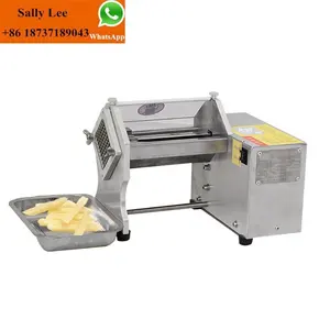 Patates sopalarla kesme makinesi patates kızartma makinesi