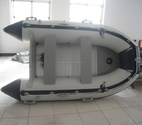 Bote de pesca inflable, balsa con suelo de aluminio, gran oferta, 2022