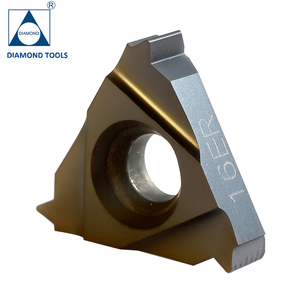 Cnc bspt मिलिंग कटर टर्निंग टूल स्क्रू थ्रेडिंग उपकरण एल्यूमीनियम के लिए थ्रेडिंग डालने - Product Image 2