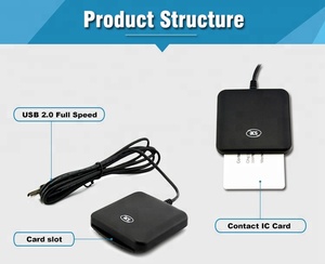 Chip IC certificado ISO 7816 Emv, contacto USB, lector de tarjetas inteligentes, ACR39U-U1 - Product Image 5