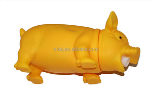 Köpek ürünü kauçuk Screaming Squeaky domuz köpek oyuncak komik ses ile yapma - Product Image 4