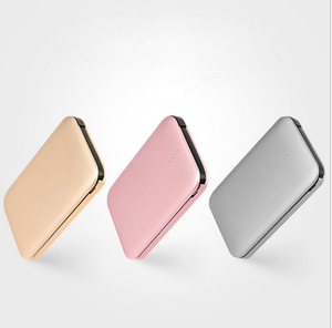 Consumer Electronics Promotional Gift Oem Emergency Mobile Phone Mini Power Bank with Line