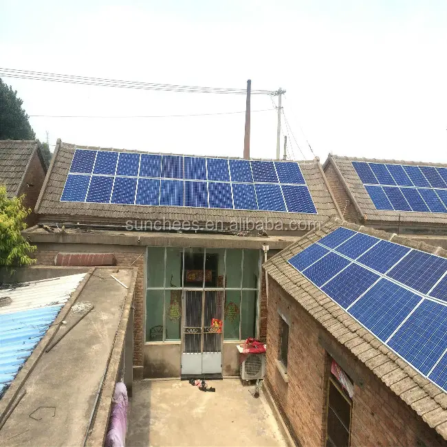 5KW 15KW Solar Energy System Domestic Products / Solar Power 220 Volt/ Sun Panel