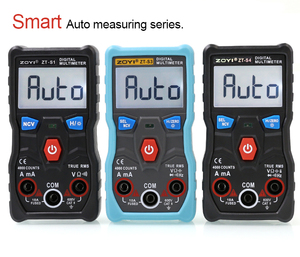 ZOTEK ZT-S1 multimètre LCD numérique à plage automatique AC/DC/NCV avec <span class=keywords><strong>test</strong></span> de tension induite pour une utilisation multimètre - Product Image 6