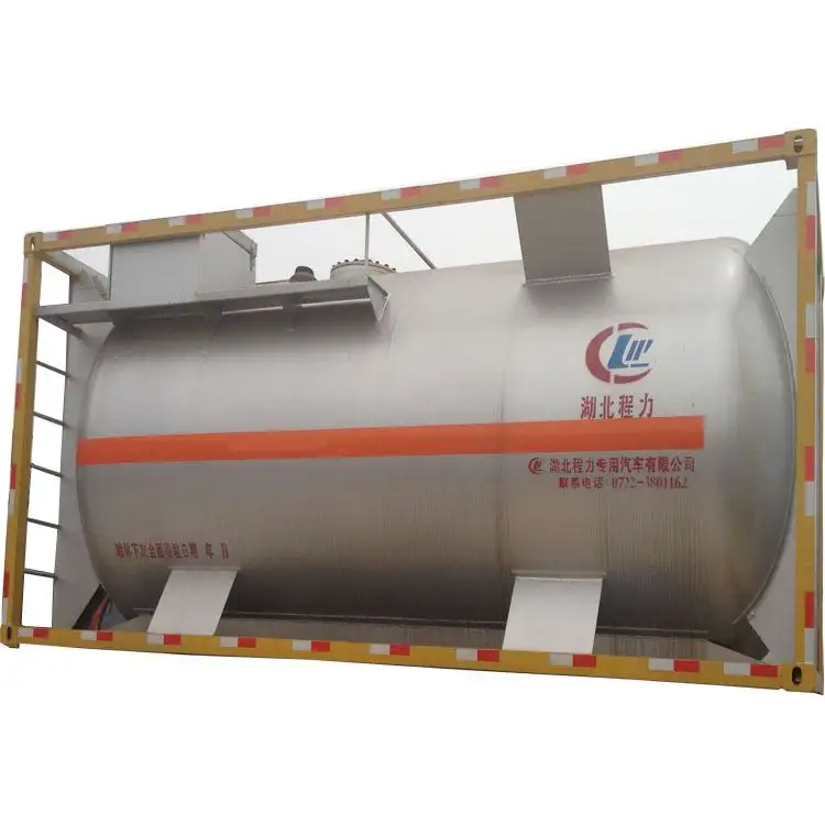 ISO de contenedor de presión ISO GLP tanque contenedor ISO contenedor tanque de almacenamiento de gas