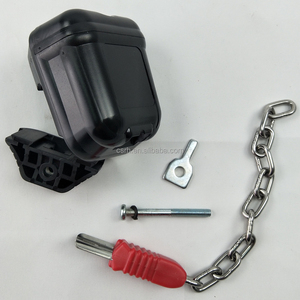 RH-STL02 92*70*68mm süpermarket arabası aksesuar alışveriş sepeti para kilidi - Product Image 4